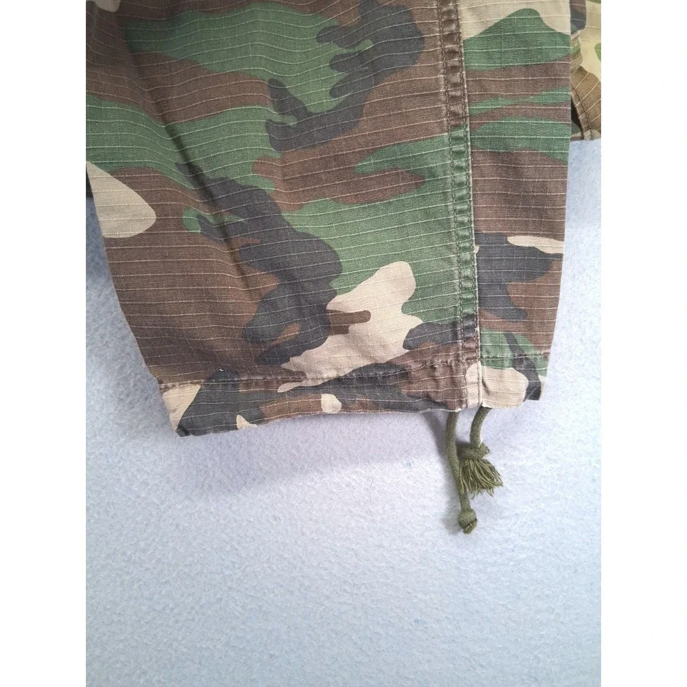 PO/ED GALLERIE Men's  Camo Pants Pockets Size 36‎ String Tie Hem